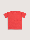 Boys' Coral Pink Air Graphic Tee
