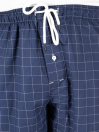 Navy Blue & White lining Cotton Relaxed Pajama