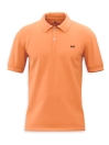 Men's Iconic White and Orange Polo Shirts - Pack of 2