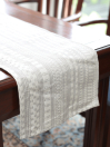 Twine Ivory Table Runner