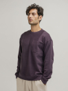 Men's Noble Purple Reverse Panel Sweatshirt