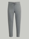 Women's Grey Heather Luxe Stretch Tapered Pants