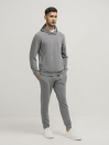 Men's Grey Heather Luxe Stretch Joggers
