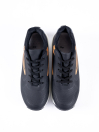 Men's Evora Black Sports Gripper Shoes