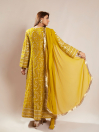 Women Mustard Party Wear/Wedding Stitched Angrakha