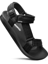 Women Black Pelagic Comfortable Slingback Sandals