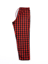 Classic Red & Black Check Cotton Relaxed Pajama