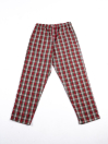 Red & Green Check Cotton Relaxed Pajama