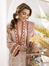 Women Peach Perfection Unstitched Three PCs Suit