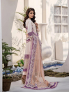 Women Unstitched 3 PCs Suit - Carnelian Blossom