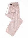 Men Beige & Brown Checked Relaxed Cotton Pajama