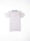 Men Classic Grey T-Shirt with Chest Pocket – 100% Cotton