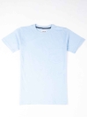 Men Classic Sky Blue T-Shirt with Chest Pocket – 100% Cotton