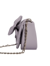 Soft Lilac Bow Cross Body Bag