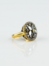 Amazing Gold Plated cubic zarconia Ring