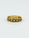 Artistically Gold Plated Rings