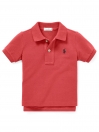 Infants - Cotton Mesh Polo Shirt - NANTUCKET RED