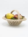 Vintage Bassano Woven Fruit Basket