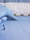 Blue/White 10 Pcs Cot Bedding Sets