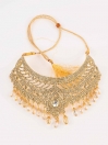 Ethnic Gold Plated Zircona Necklace Set
