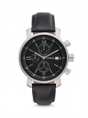 Fossil Rhett Chronograph Black Leather Men Watch