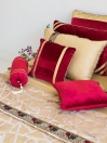 Saaz Red/Gold Bedsheet Set