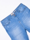Light Blue Ripped Stretch Denim Jenna Jeans