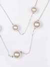 Double Layer Simulated Pearl Necklace