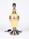 Elegant Textured Beige Table Lamp