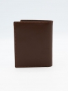 Brown Cow Leather Book Mini Wallet for Men