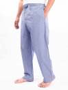 Blue & White Check Soft Cotton Baggy Pajamas