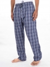 Navy & Multi Cotton Blend Relaxed Pajamas