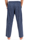 Blue & White Multi Check Lightweight Cotton Relaxed Pajama