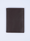 Executive Leather Passport Holder Brown