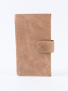 Executive Leather Single Mobile Wallet Ivory