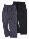 Pack of 2 Grey/Black Relaxed Pajamas