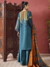 Zinc Printed Slub Khaddar Unstitched 2 Piece Suit for Women