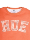 Little Boy Orange Fleece Sweatshirt