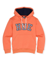 Big Boy Orange Fleece Hooded Sweatshirt