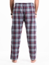 Flannel Plaid Red/Grey Double Lining Relaxed Winter Pajama