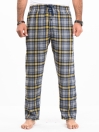 Flannel Plaid Grey/Yellow Relaxed Winter Pajama