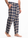 Flannel Plaid Navy/Brown Relaxed Winter Pajama