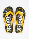 Unisex Yellow & Black Comfort Flip Flop