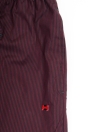 Maroon & Black Lining Lightweight Cotton Relaxed Pajama
