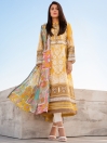 Yellow Printed Lawn Unstitched 2 Piece Suit for Women