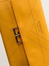 Women Yellow  Small Wallet Clutch Cellphone Purse 