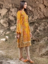 Yellow Lawn Unstitched Shirt for Women