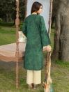 Green Printed Lawn Unstitched 2 Piece Suit for Women