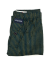 Men's Navy Blue & Green Woven Plaid Boxers Shorts With Button Fly Pack of 2