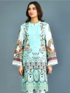 Aqua Printed Lawn Stitched Suits for Women